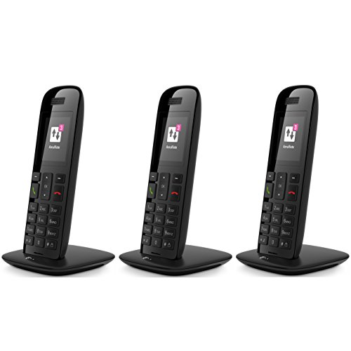 Telekom 114186 10 Trio Set 5 cm (2 Zoll) Diagonale, 176 x 220 Pixel Speed-Telefon schwarz