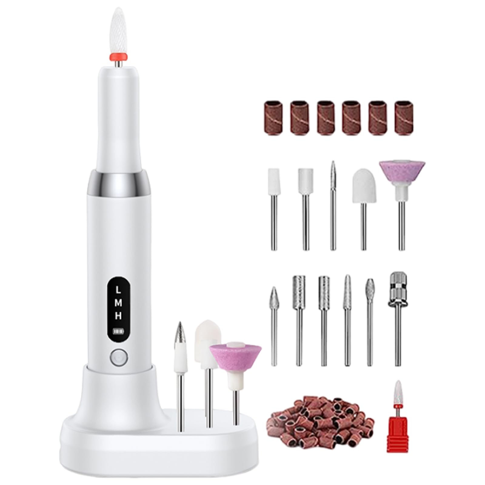 15000RPM Drill Electric File Machine With Drill Bits Drill Machine Set For Acrylic Gels Nails Manicures