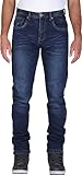 Modeka Sonic Mono Motorrad Jeans (Blue,38)