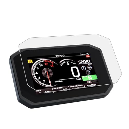 VLZUNO for XADV-750 XADV 750 XADV750 2021-2023 Motorrad Zubehör Scratch Cluster Screen Dashboard Schutz Instrument Film Armaturenbrett-Displayschutz(2 Sets)