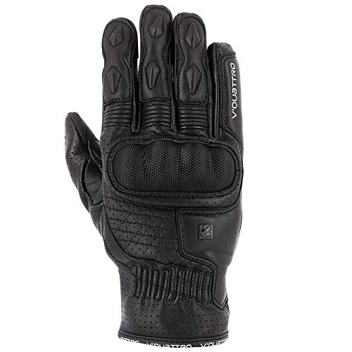 V Quattro Design Eagle Pro 18 Herren-Handschuhe, Schwarz, Größe M