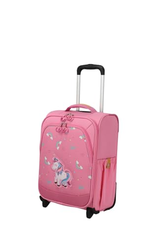 travelite MiniMover 2 W Kindertrolley, Einhorn Unisex Erwachsene, Einhorn, LÄSSIG