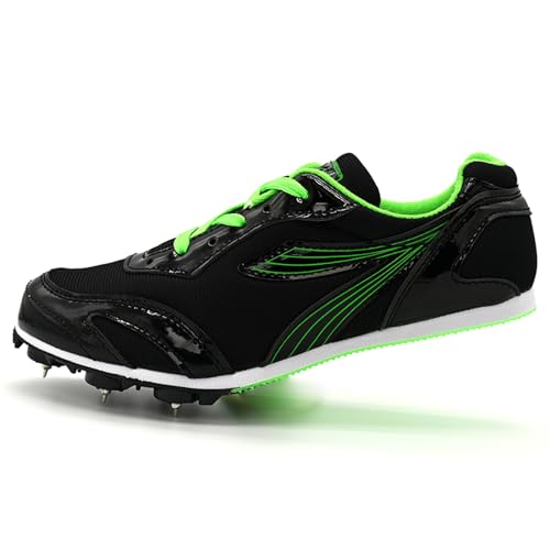 Zeihyeurus Leichtathletik Herren-Mittelstrecken-Laufschuhe Unisex-Leichtathletikschuhe Leichtathletik Spike Schuhe Track Spike Schuhe rutschfeste VerschleißFest Gelten Jungen MäDchen Damen Herren