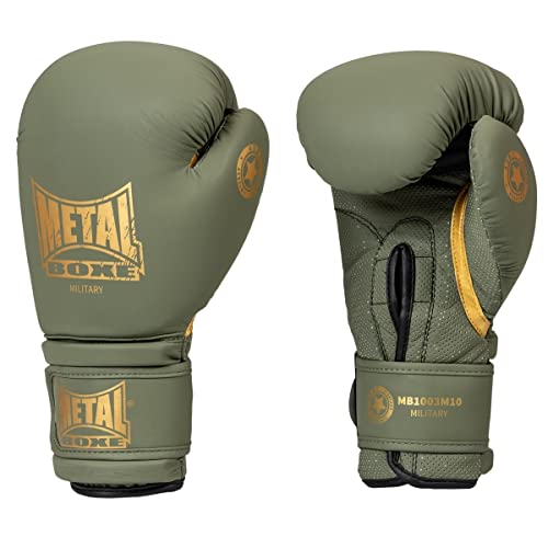 METAL BOXE Handschuhe Training Military Boxen Erwachsene Unisex Beine, 10 oz