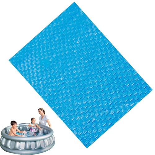 Poolabdeckung, Seifenblasen Solardecke für Innenpools, 450g Wärmespeichernde schwimmende Solardecke für Schwimmbad, , Spa, Teich, Badewanne