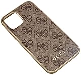 Guess Cover Hülle 4G-Kollektion GUHCN58G4GB für das iPhone 11 Pro, braun