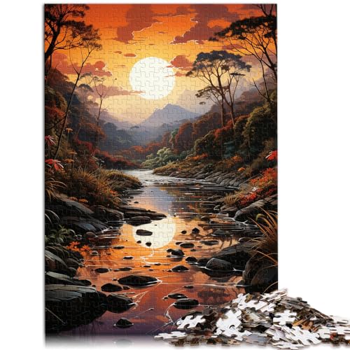 Puzzle, dichter Dschungel, Puzzle 1000 Teile, Holzpuzzle, lustige Aktivitäten zu Hause, Geburtstagsgeschenk, Reisegeschenk, 1000 Teile (50 x 75 cm)