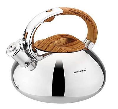 3 Liter Flötenkessel Whistling Kettle Pfeifenkessel Teekanne Wasserkanne Pfeifkessel Wasserkessel Edelstahl Pfeifkanne