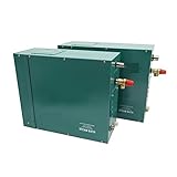 Dampfsauna-Generator Kommerzieller Selbstdraining-Dampfgenerator Duschsystem Sauna trocken nasse Dampfscheiben Dampfausrüstung Dampfmaschinen-Dampfgenerator für Home Spa(Size:DO-150)