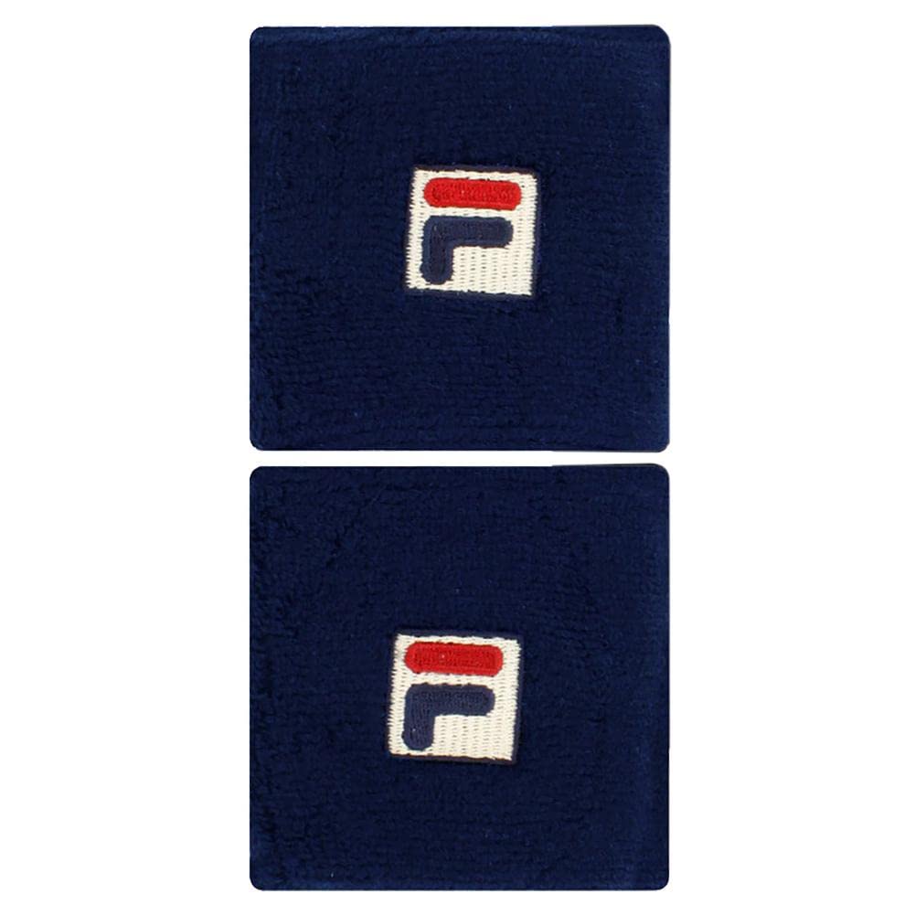 Fila Unisex Solid 2-Pack Wristband