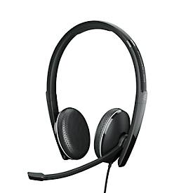 EPOS I SENNHEISER On-Ear ADAPT 165 USB-C II, 3,5-mm-Klinkenstecker, binaural, faltbar, UC-optimiert, schwarz