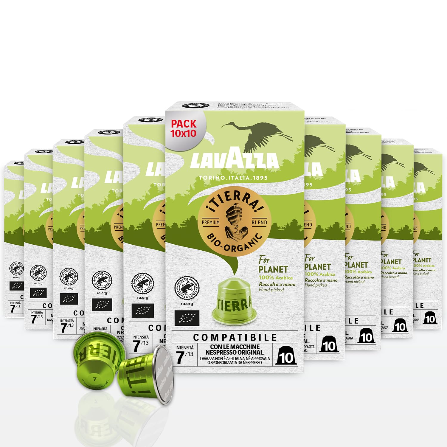 Lavazza Espresso Tierra For Planet Bio-Organic 10 x 10 Kapseln