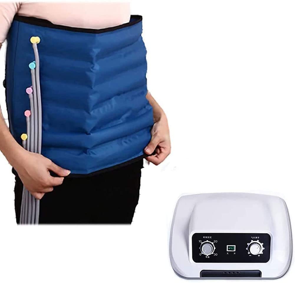 Beinmassagegerät Zur Schmerzlinderung 6 Airbags, Lymphdrainage-gerät Für Beine, Luftkompressionsmassage Für Füße Waden Oberschenkel Zirkulation Muskelentspannung, Geschenke Mama Papa(Color:1*Waist)