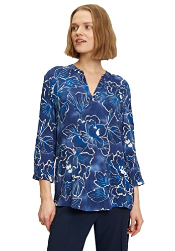 Cartoon Damen 8928/7094 Bluse, Blue/Blue, 34