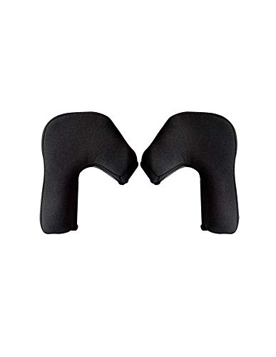 ON BOARD LEVEL HELMENTS Cheek Pads Motorradhelm Level LUP1, Unisex, XL, Schwarz