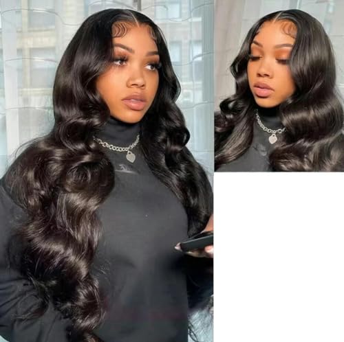 13x6 Lace Front Echthaarperücken für Frauen 13x4 Lace Frontal Perücke vorgezupft vorgeschnitten 5x5 6x4 leimlose Perücke Wear And Go-32inches-180%-13x6 HD Lace Wig