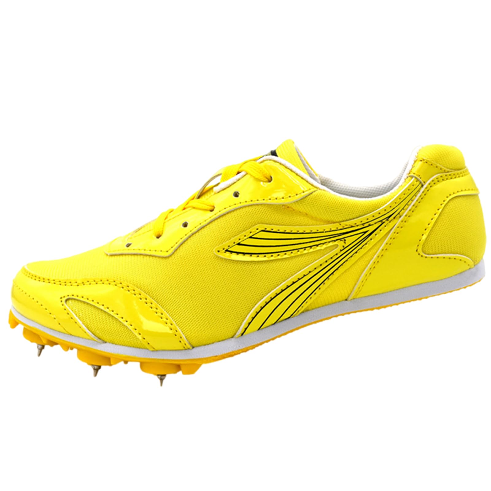 Zeihyeurus Spikes Leichtathletik Kinder,Leichte Spikes Laufschuhe,Herren Damen Leichtathletikschuhe,Atmungsaktive,Tragen Geeignet,Herren Damen Und Kinder,Wettkampf-Lauftraining Weitsprung Sneaker