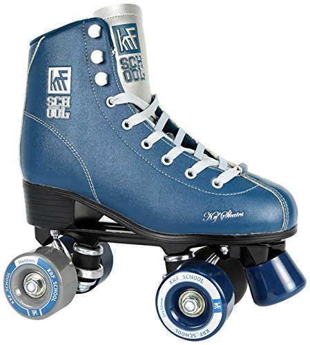 KRF Kinder Rollschuhe, Roller Figure Quad KRF School Alu, Blue, 40, 0017061T40