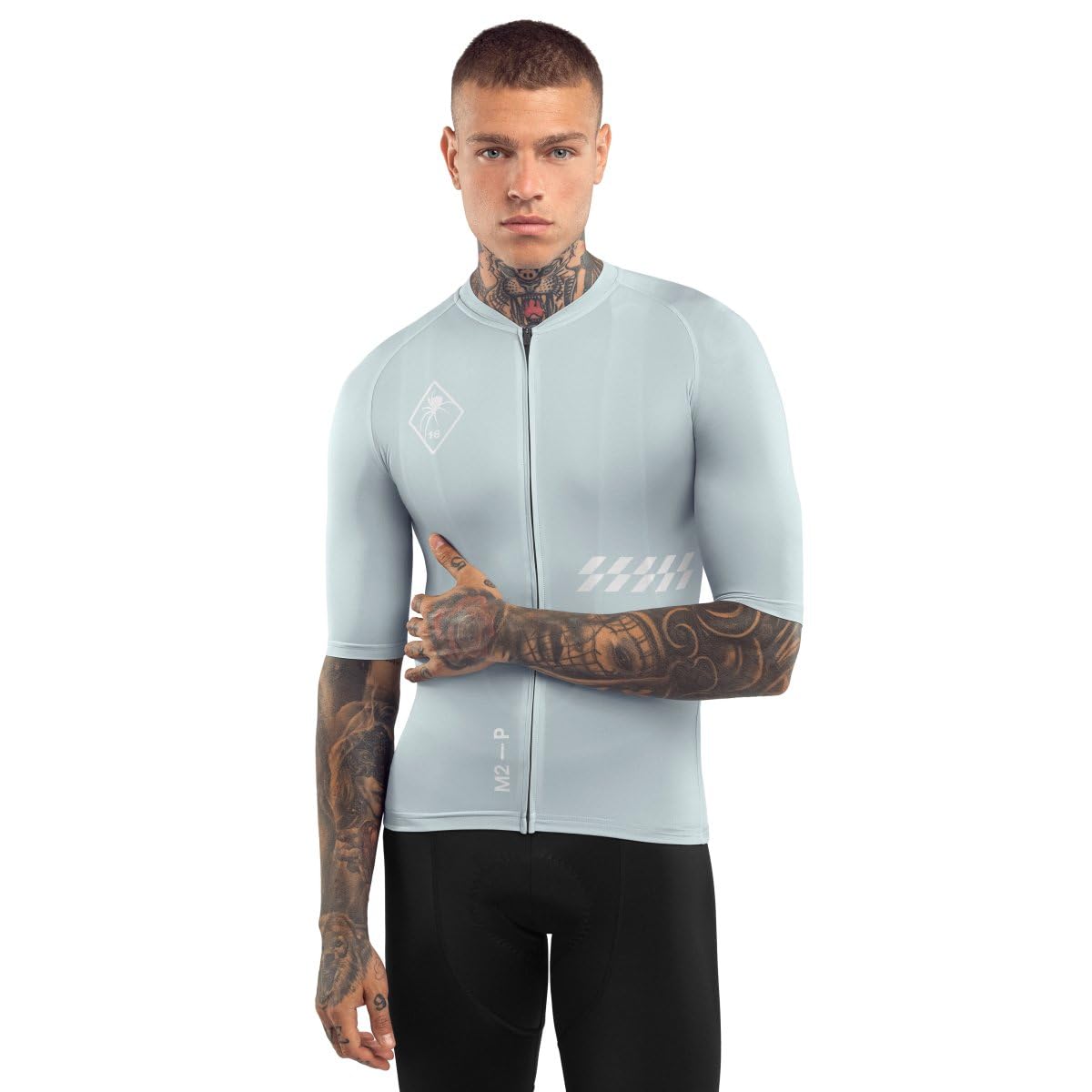 SIROKO - Biologisch Abbaubares Radtrikot Bio Nomad Cross - M - Blau