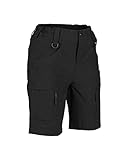 Mil-Tec Assault Shorts Elastic schwarz Gr.3XL