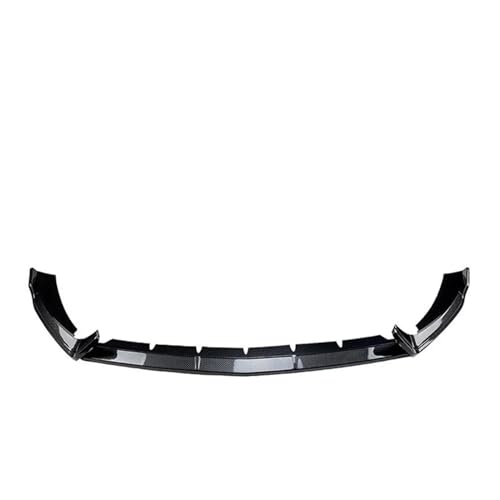 Splitter Für Benz Für E-Klasse W213 2021+ E260 E300 Für AMG Autozubehör Frontstoßstange Unterlippe Spoiler Splitter Kit Guards Protector Frontlippe(Kohlefaser-Optik)