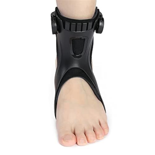 Drop Foot Brace, Drop Foot Brace Orthese Knöchelbandage Unterstützung, Fußstabilisator for Tragen mit Schuhen, for Hemiplegie-Schlaganfall-Schuhe beim Gehen (Color : Left, Size : L)