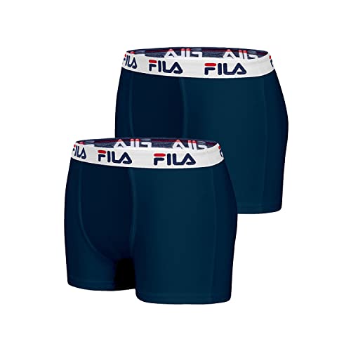 Fila Herren Boxershorts FU5016/2, Blau (Navy 321), S