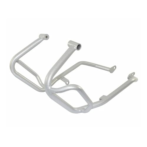 Motorrad Crashbars Für XADV750 Für X-ADV 750 2021 2022 2023 Motorradmotor Stoßstangenschutz Frash Stunt Cage Crash Bar Motorrahmenschutz Motorschutz Sturzbügel(Lower Silver)