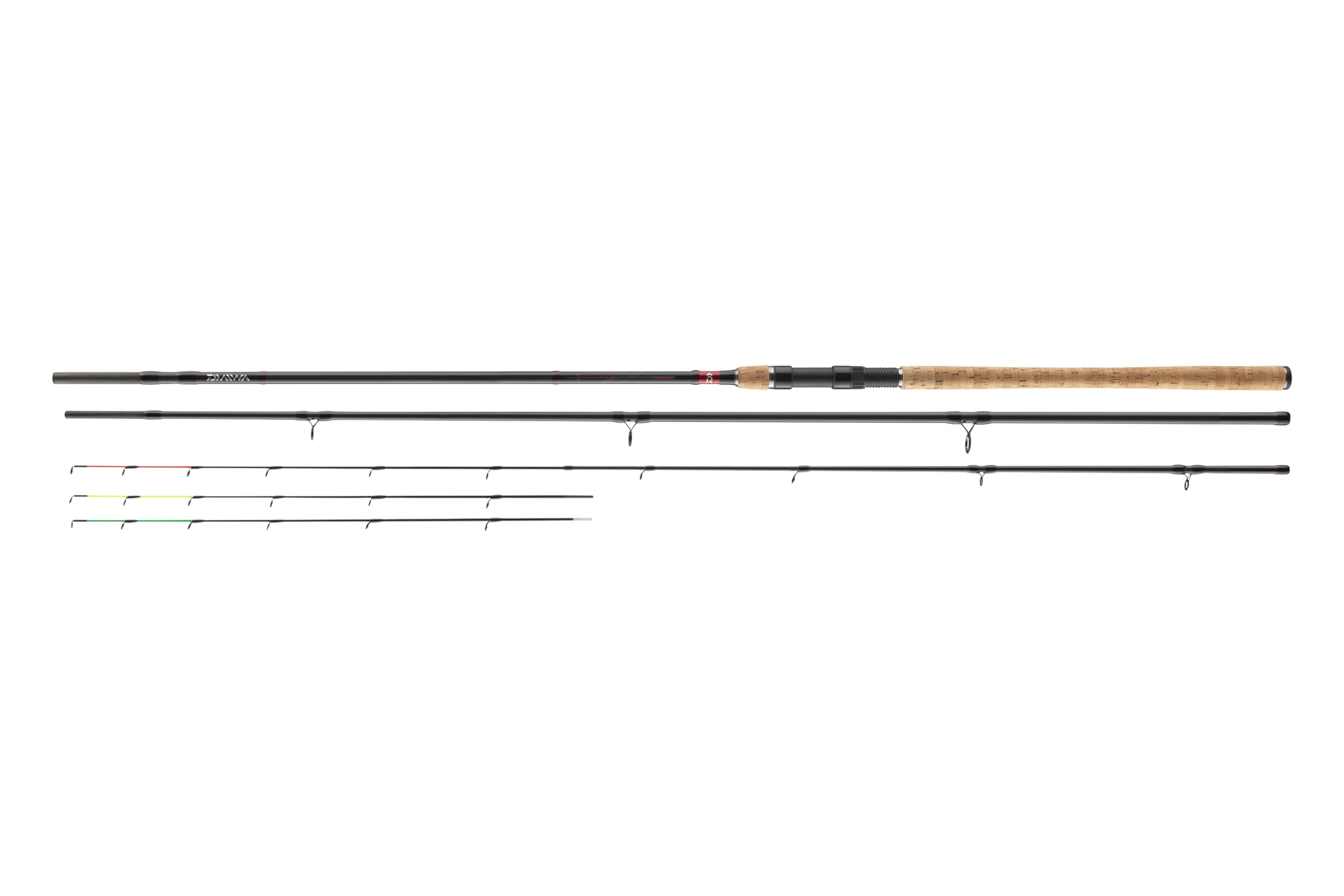 DAIWA Ninja X Feeder 330MH, 3,30m, 0-120g, 3+3 Teile, Angelrute, 11608-330