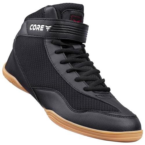 Core Ringerschuhe für Herren, Damen und Kinder, Schwarz, 32 EU