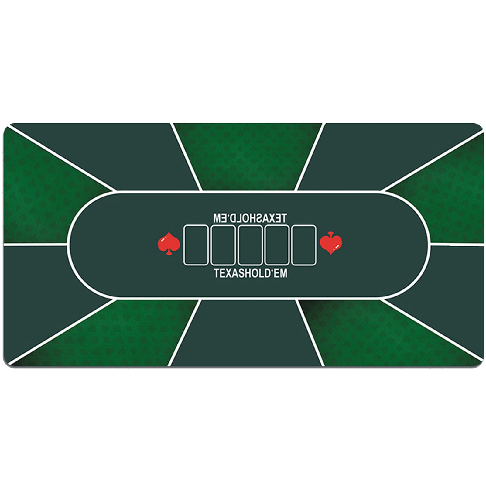 LYZXYZAI Pokermatte Texas Holdem Pokertischauflage Groß Deluxe Pokermatte Texas Holdem Für Den Eigenen Pokertisch Pokertischauflage,004,120 * 60CM