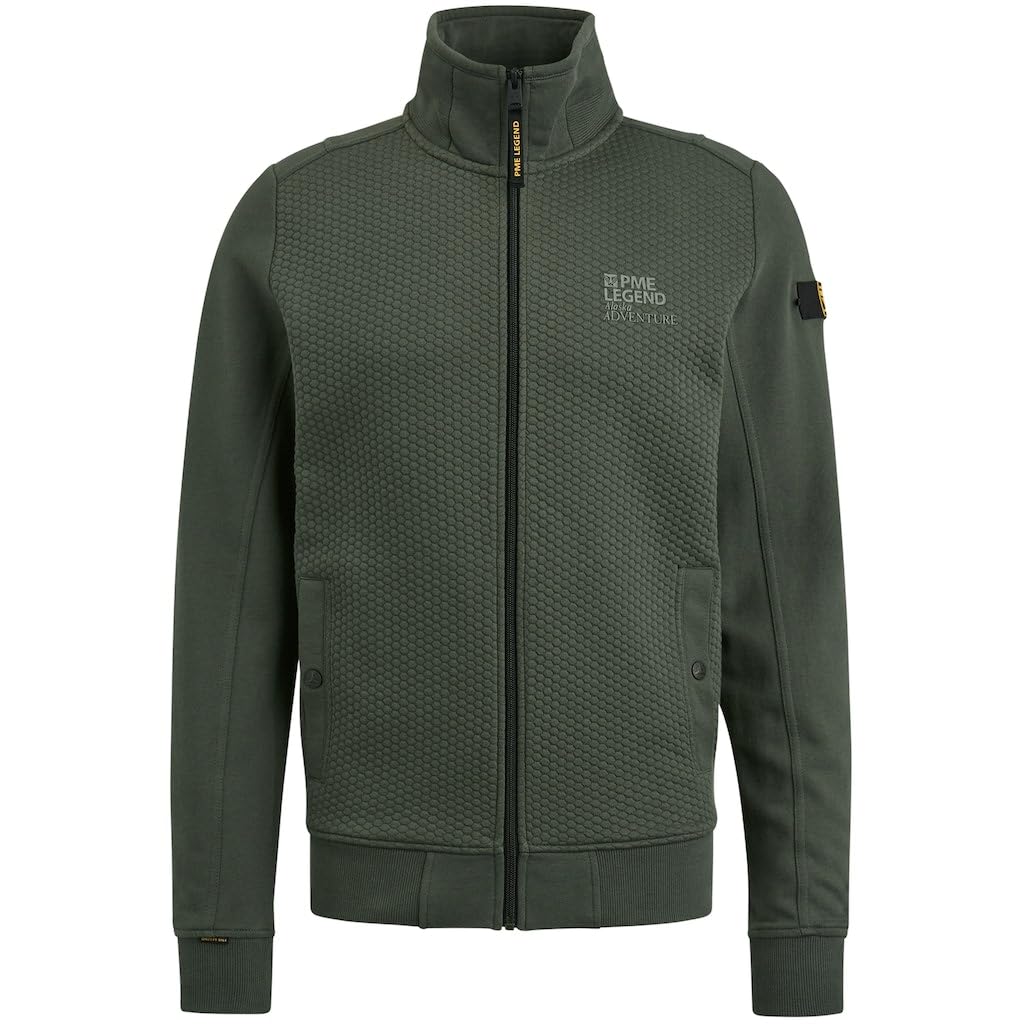 PME Legend Zip Jacket Jacquard Interlock SWEA - XXXL