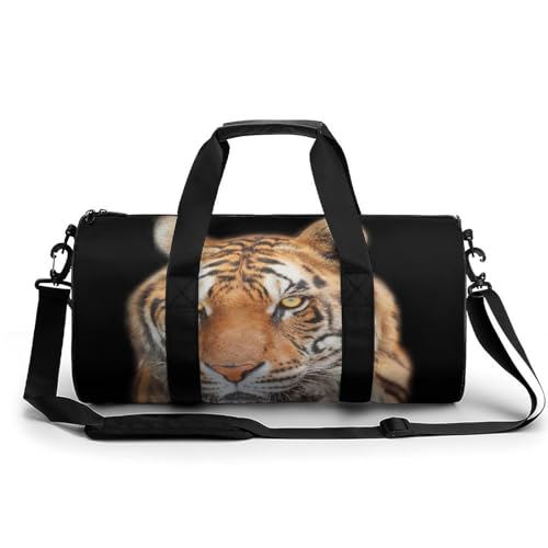 Tiger Sport Duffel Bag Sporttasche Reisetasche Handgepäck Tasche Schwimmtasche Weekender Bag 45x23x23cm