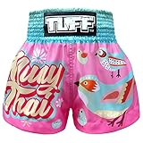 Tuff Muay Thai Shorts (TUF-MS633-PNK, Größe XL)