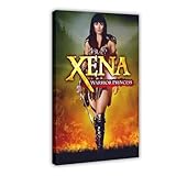 HACERR Xena Kriegerin Prinzessin (1995) TV-Serie Xena Leinwandposter Wandkunst Dekor Druck Gemälde für Wohnzimmer Schlafzimmer Dekoration 30 x 45 cm