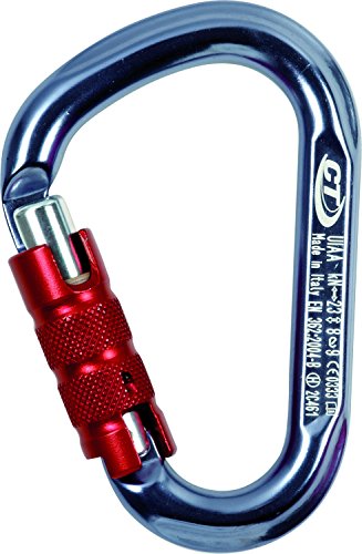 Climbing Technology Snappy TG Trilock Karabiner (Grau)