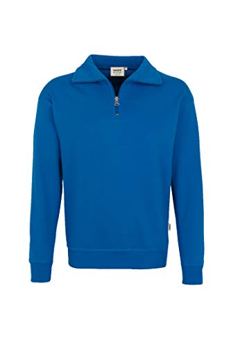 HAKRO Zip-Sweatshirt, royalblau, Größen: XS - XXXL Version: M - Größe M