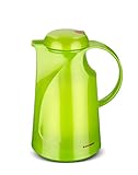 ROTPUNKT Isolierkanne 280 Leonie 1,0 l | Zweifunktions-Drehverschluss | BPA Frei- gesundes Trinken | Made in Germany | Warm + Kalthaltung | Glaseinsatz | Shiny pear