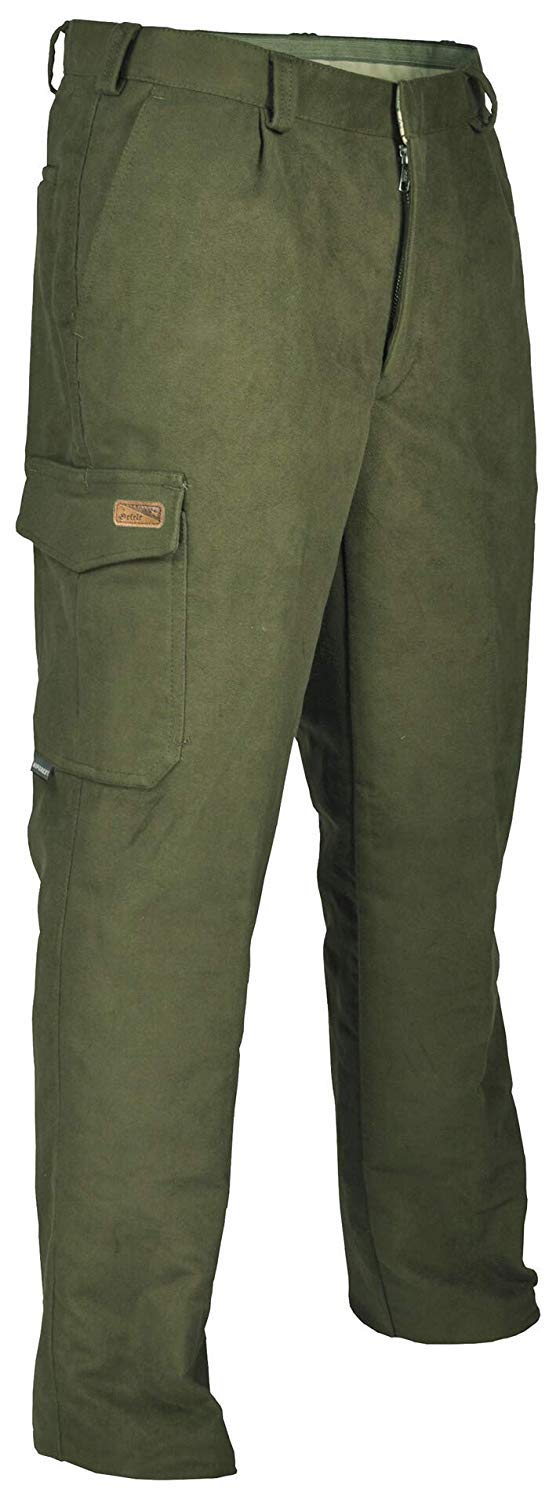 La Chasse | Robuste Jagdhose | extrem geräuschlos, reißfest & waschbar | Velvetonhose für Herren | Herrenhose | Jägerhose | Hose aus Englisch Leder (58)