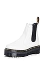 Dr. Martens Chelsea Boot Springerstiefel, White Smooth, 39 EU