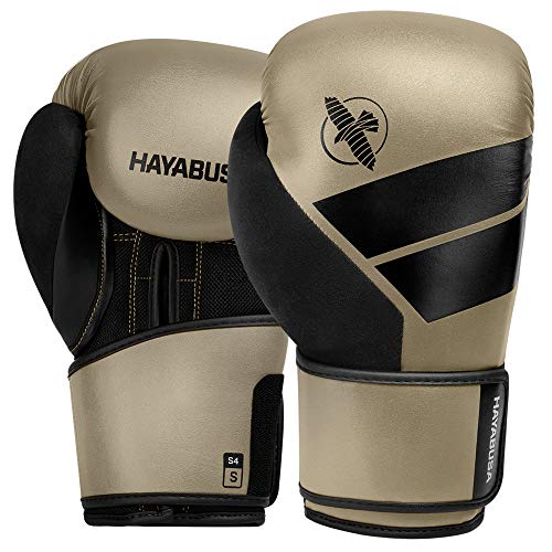 Hayabusa S4 Bokshandschoenen - Clay - met Hayabusa Perfect Stretch Handwraps - Black - 4,5 meter 12 oz