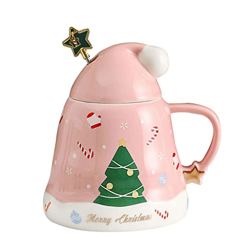 Ml Weihnachtsmütze Förmige Kaffeetasse Löffel Milchbecher