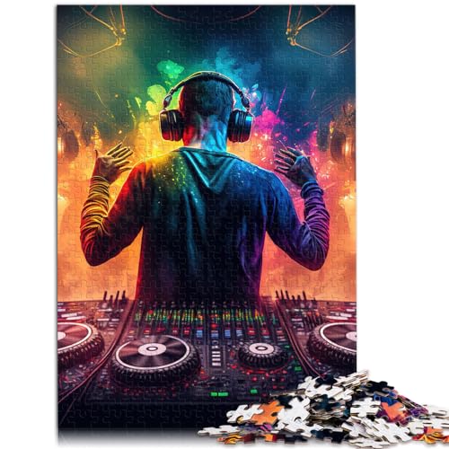 Spielgeschenk-Puzzle Neon dje 1000-teiliges Puzzle für Erwachsene, Holzpuzzle, Spaß bei Aktivitäten zu Hause, Geburtstagsgeschenk, Reisegeschenke, 1000 Teile (50 x 75 cm)