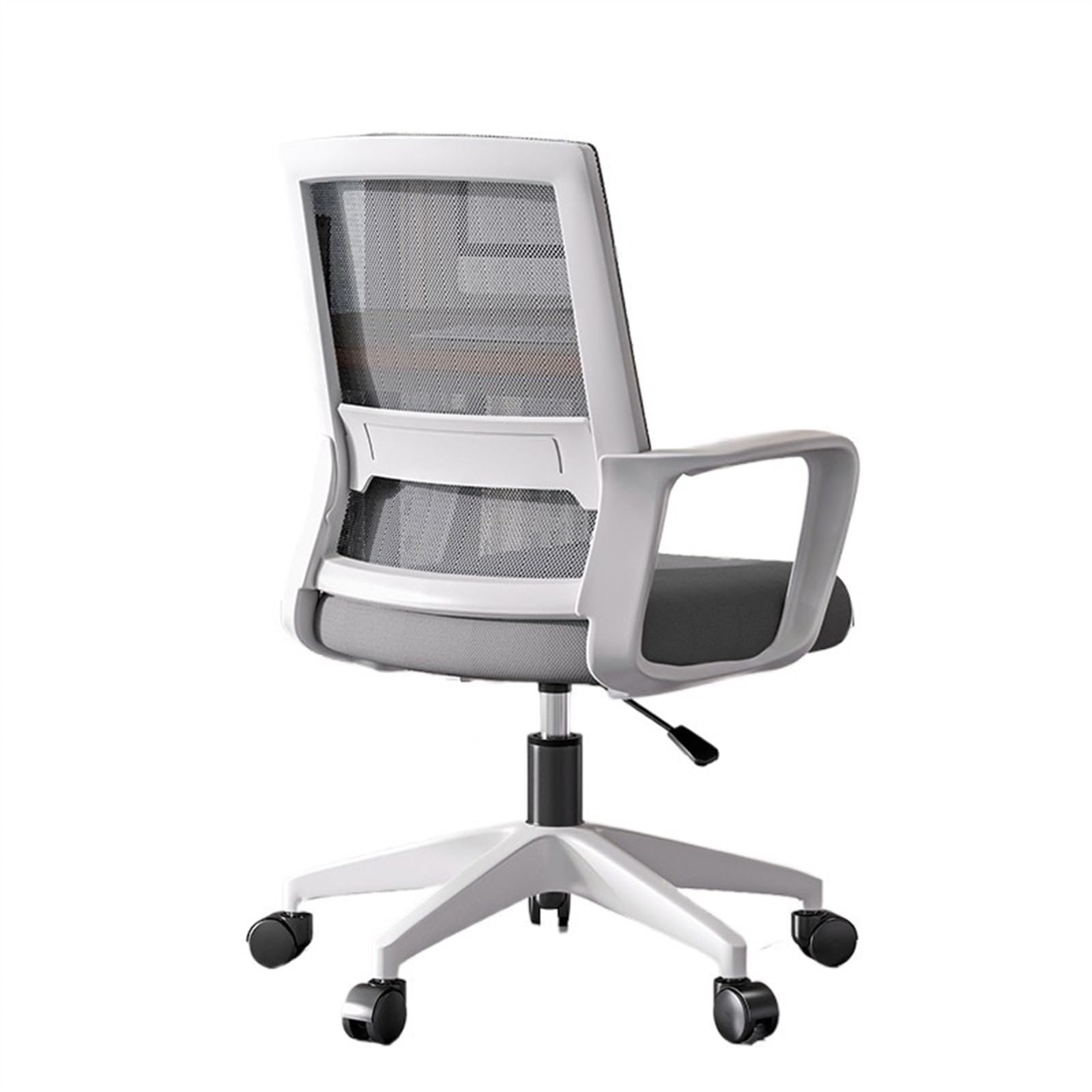 Zhaoj24-05 Bürostuhl Ergonomischer Ergonomischer Bürostuhl mit Rollen, Netzrückenlehne, Drehstuhl, Schreibtischstuhl for Mann und Frau Schreibtischstuhl(Grigio)