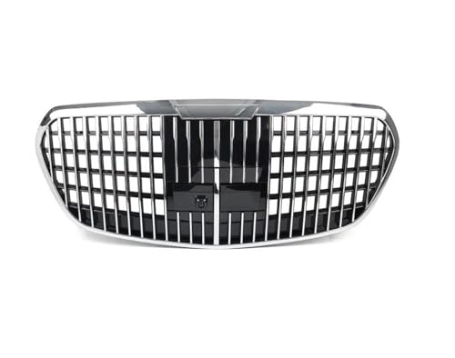 Für Mercedes Für Benz S-Klasse W223 S450L S500 S580 2021 2022 2023 2024 Kühlergrill Für Die Vordere Stoßstange Kühlergrills für die Front(Mit Kameraloch)