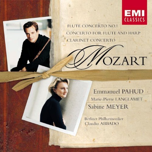 Mozart: Flute Concerto No. 1; Concerto for Flute and Harp; Clarinet Concerto by unknown (2001) Audio CD