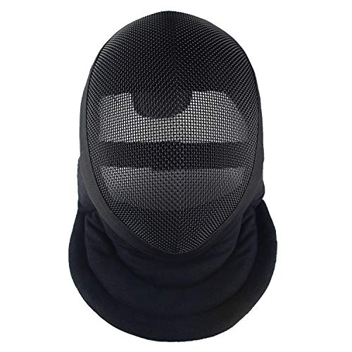 LEONARK Armory AR7011 Helm - Fechtkutschenmaske - CE 350N-zertifizierte Nationalmaske - Zaunschutzausrüstung mit Aufbewahrungstasche (Detachable, XL)