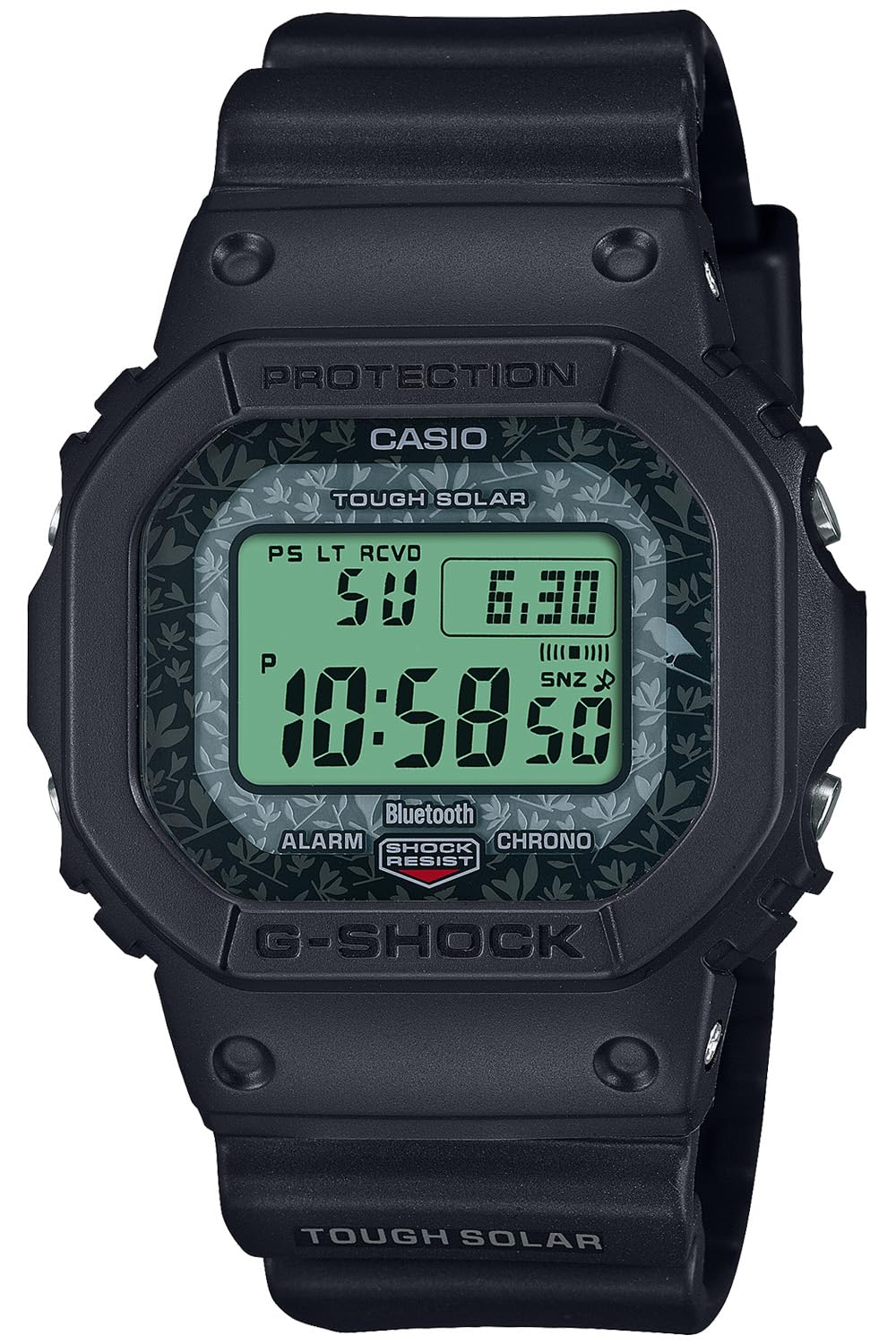 CASIO G-Shock GW-B5600CD-1A3JR [G-Shock Charles Darwin Foundation Collaboration Model], Schwarz, Modern