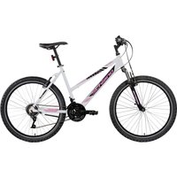 F.lli Schiano Range Mountainbike, Damen, Weiß, Rosa, 26 Zoll