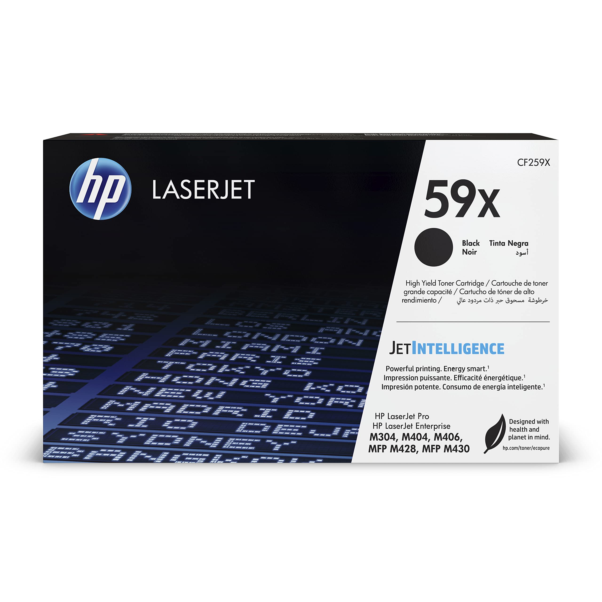 HP 59X (CF259X) Original Toner Schwarz mit hoher Reichweite für HP LaserJet Pro M304, M404, M428, XL